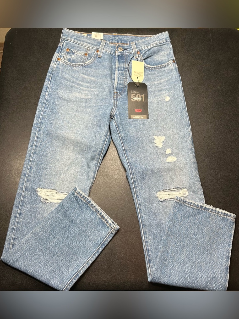 Levi’s Size 27x30 High Rise 501 Straight Leg Jeans MSRP $105 NWT